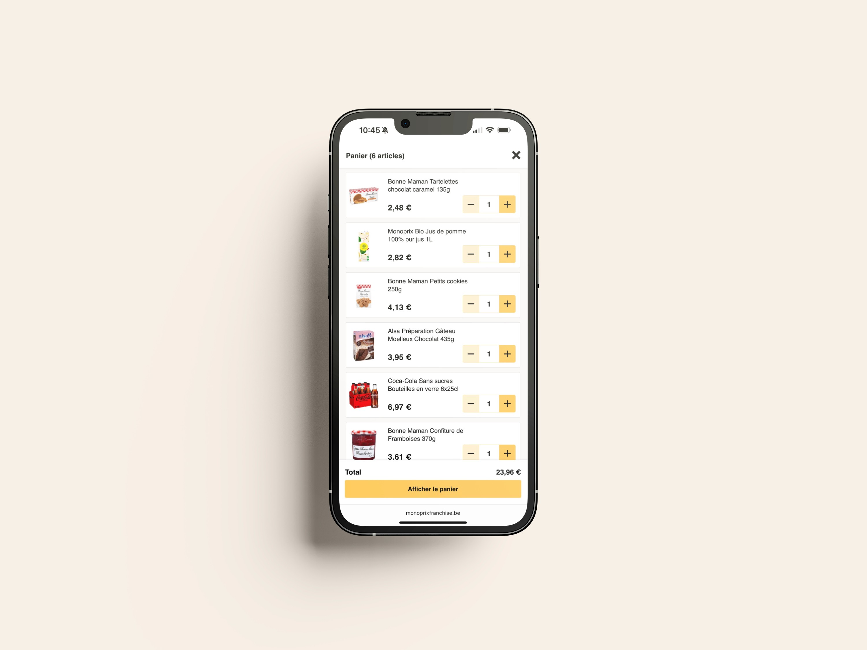 Monoprix Belgique & Luxembourg — détail 2